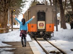 ほんずなし青森01 : イガのかまりぶがぶがしてら津軽鉄道ストーブ列車さ乗る