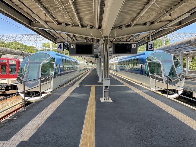 2022年6月　賢島・近鉄特急しまかぜ乗車。