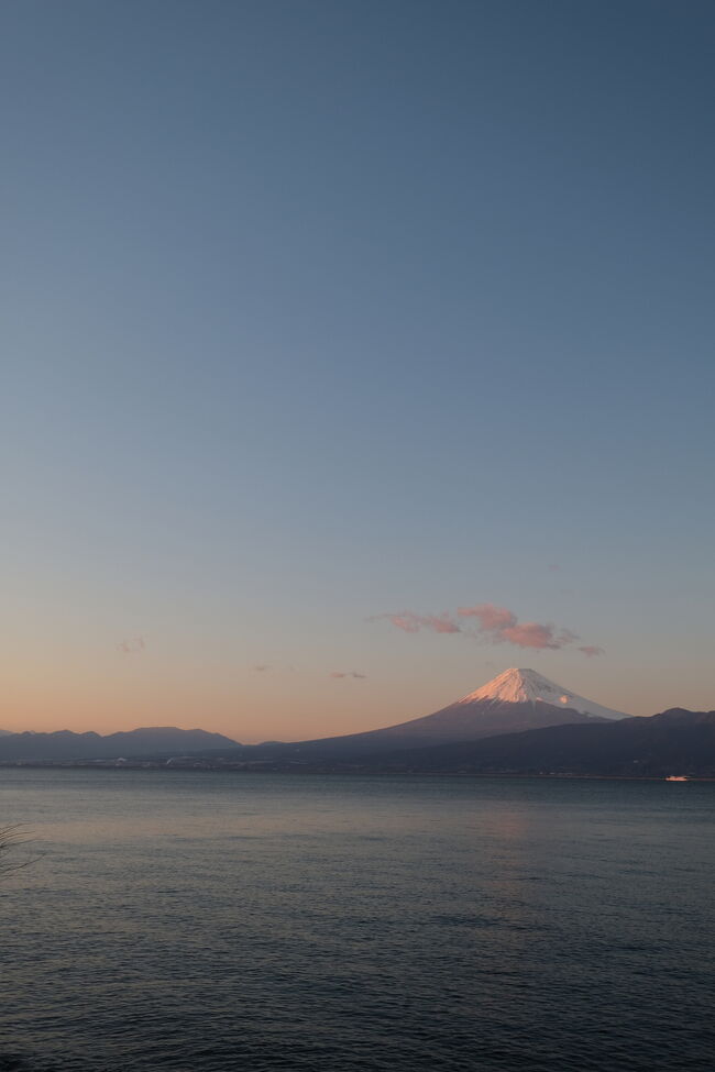伊豆パノラマパークから一気に西へ。<br />戸田で名物のタカアシガニをいただきます。<br /><br />西伊豆の河津桜と富士山ビュースポットを回りながら<br />ホテルのある熱海市まで一気に戻ります。