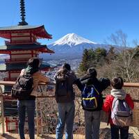 No.1コロナが終わって春が来た！孫たちみんなと富士山を見に行く（2023年2月25日～26日）1泊2日の旅