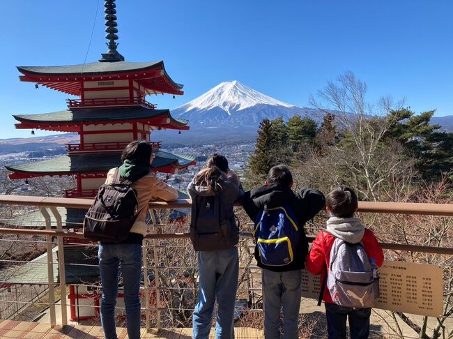 No.1コロナが終わって春が来た！孫たちみんなと富士山を見に行く（2023年2月25日～26日）1泊2日の旅