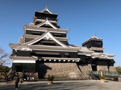 2023：冬たび・その３　旅初めは九州へ。力強く復旧中の熊本城を見に行ってみた