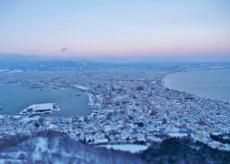 『雪の函館ひとり旅』DAY-2-2＠旧茶屋亭＊函館山＊麺厨房あじさい 紅店＊谷地頭温泉