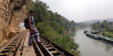 【タイ】日本軍が建設した泰緬鉄道と映画「戦場に架ける橋」で有名なクワイ川鉄橋