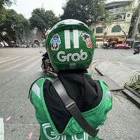 GrabバイクでGoGoハノイ!!