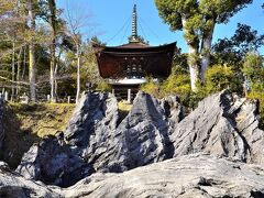 早春賦 近江 石山③石山寺 くぐり岩～本堂・子育観音