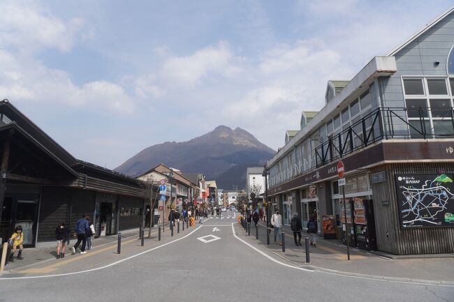 別府駅近くのホテルを出発。朝イチ、別府駅西口7時37分発の路線バスで湯布院に向かいます。所要時間は約1時間です。<br /><br />湯布院は、かなり昔に博多から別府に向かうバスで途中下車、ちょこっとどこかの日帰り温泉を利用したことはあるのですが、お土産物屋さんが多いんだなというくらいの微かな記憶しか残っていなかったので、今回はそのリベンジという感じですね。<br />ところで、由布院温泉は別府温泉の隣りにあるのですが、やっぱり別府とは趣が違う温泉地。ちょっとハイクラスのイメージや女性に人気があるというイメージも定着していますからね。今回、あちこちを回ってみて、確かにそんな感じ。駅前通りから由布見通り、湯の坪街道のメインストリートや人気の金鱗湖周辺もけっこう賑わっていて、若い女性の姿も多いし。一方で、そうした喧騒を少し離れるとそこには由布岳とか周囲を山々に囲まれた盆地ならではの穏やかで牧歌的な田園風景が広がっていて、悠々とした敷地に建つ温泉宿がその中に点在もしています。これは、広範囲にわたって泉源があるので限られた場所に集中する必要がないというのが理由のようですが、中心部の賑やかさと長閑な温泉宿の雰囲気の両方をバランスよく楽しめて、大きなストロングポイントになっていると思います。<br />また、博物館や美術館とかの観光施設の充実度もなかなか。温泉地は人が集まるのでちょっと中途半端な施設でお茶を濁すということも往々にしてなくはないのですが、湯布院昭和館、トリック 3Dアート湯布院、COMICO ART MUSEUM YUFUINとかどれもかなり本格的。展示作品のボリューム感もあるし、本気度が違うように感じました。それから、寺社の方も少し回りましたが、とてもよく整備されていて清潔さがありますね。これも観光地としての意識の高さの表れではないかと思います。<br />ちなみに、別府温泉は、もともとのポテンシャルの高さに加えて油屋熊八という稀代の知恵者を得て大発展をしたのですが、湯布院温泉もその陰に埋没することなく独自の魅力を高めて今日に至る。素晴らしいですね。大分の人ってセンスがいいのかな。大分の不思議がまた一つ増えたようにも思いました。<br />　<br />さてさて。以上で、宮崎県の縦断から最後に大分県に入っての八日間の旅は終了。長年の課題も無事に解消することができて、けっこうすっきりです。