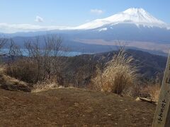 富士山が見たくて山梨へ　NO１　山から