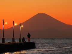 週末の原岡海岸、岡本桟橋