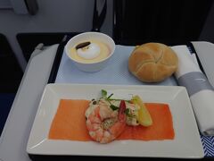 BA1398(LHR-MAN) ビジネスクラス機内食