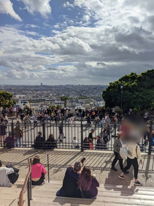 2022年9月パリ旅行6日目 モンマルトルの丘・サクレクール寺院 2022年9月パリ旅行6日目 モンマルトルの丘・サクレクール寺院
