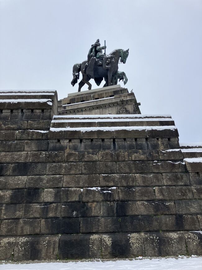 2022年  ドイツ冬の旅④　コブレンツ  その２　ライン・ロープウェイ