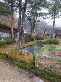 雨の白川郷、雨上がりの金沢　3日間　②