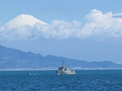 富士と桜を道ずれに快晴の西伊豆トレッキング　1日目