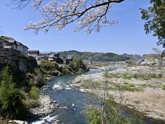 『吉野川清流』と『桜』と『柿の葉寿司食べ比べ』◇《桜の吉野山》もいいけど《桜の吉野川》も捨てたもんじゃない