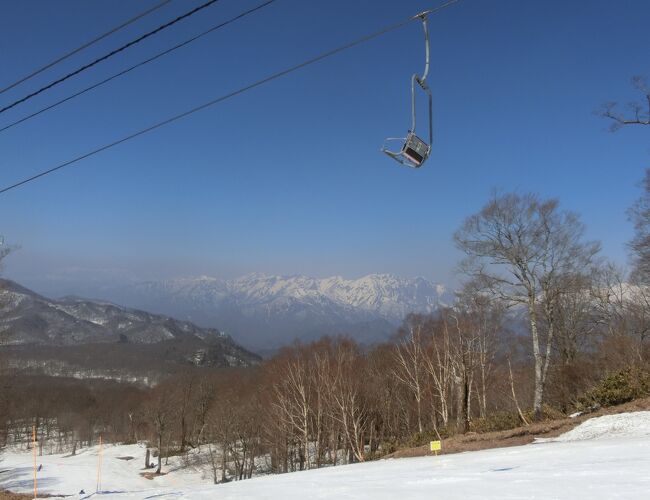 今シーズン最後のスキー～沼田城址公園で花見～秘湯へ。①たんばらスキーパークで春スキーを堪能！！！