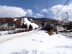 23年志賀高原春スキー　リフトを乗り継いでゲレンデをはしご旅