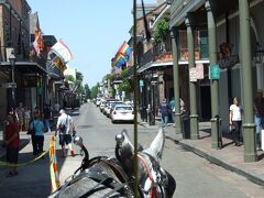 ジャズの町　ニューオーリンズ編 馬車乗って街中を巡る