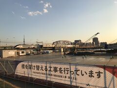 京成本線荒川橋梁架替事業2023年4月