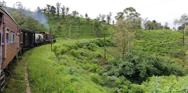 【スリランカ】紅茶列車に乗ってヌワラエリヤからエッラへ