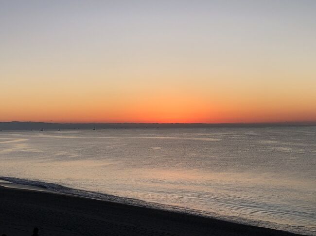 桂浜で見た初日の出。最高の眺めです。