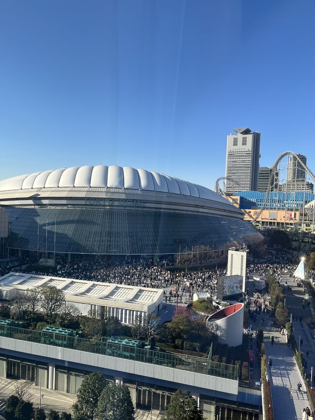 羽生結弦さんの東京ドームでの単独公演に行くことができました。言葉では言い表せない、感動でした。<br />宿泊は東京ドームまで歩いて行ける、お気に入りのドーミーイン春日。<br />ユーミンミュージアムの最終日にも伺えました。密度の濃い一泊二日でした。