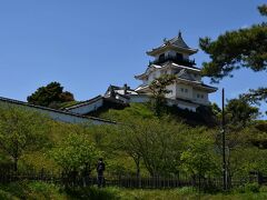 小ぶりながら木造で再建した掛川城