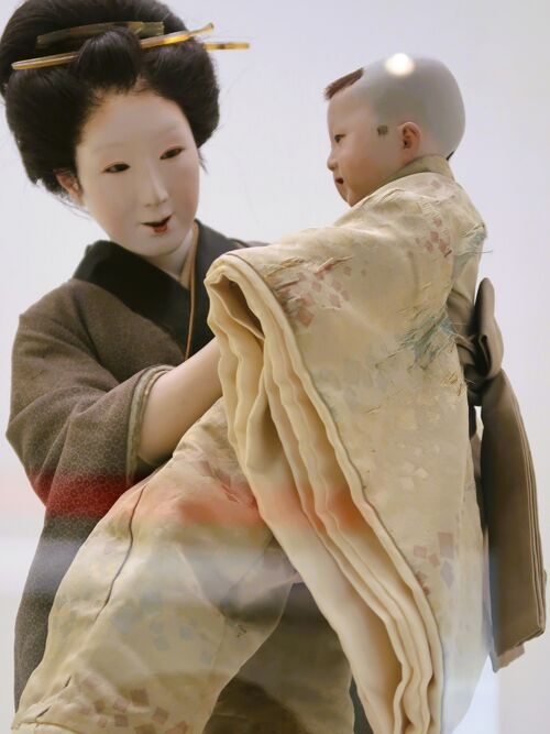 横浜-5 横浜人形の家a〈無心有楽〉平田郷陽作品 ☆日本の人形