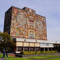 2020正月 中米３ヶ国遺跡巡りの旅（５）世界遺産メキシコ国立自治大学 (UNAM) の壁画