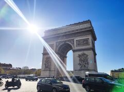 7日目後編 フランス パリ定番の街歩き、エッフェル塔、オランジュリー美術館、凱旋門