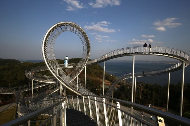 2023年4月クィーンビートルで行く韓国 鎮海・ソウル・栄州・釜山・浦項の旅（11）浦項でスペースウォークを体験しました前編