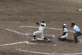 自転車でGO! あしたか球場で高校野球観戦(2023.04.23)＝3.高校野球観戦＝