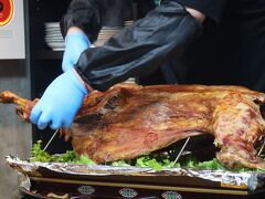 新宿で謎解きの後、飯田橋で羊の丸焼きを