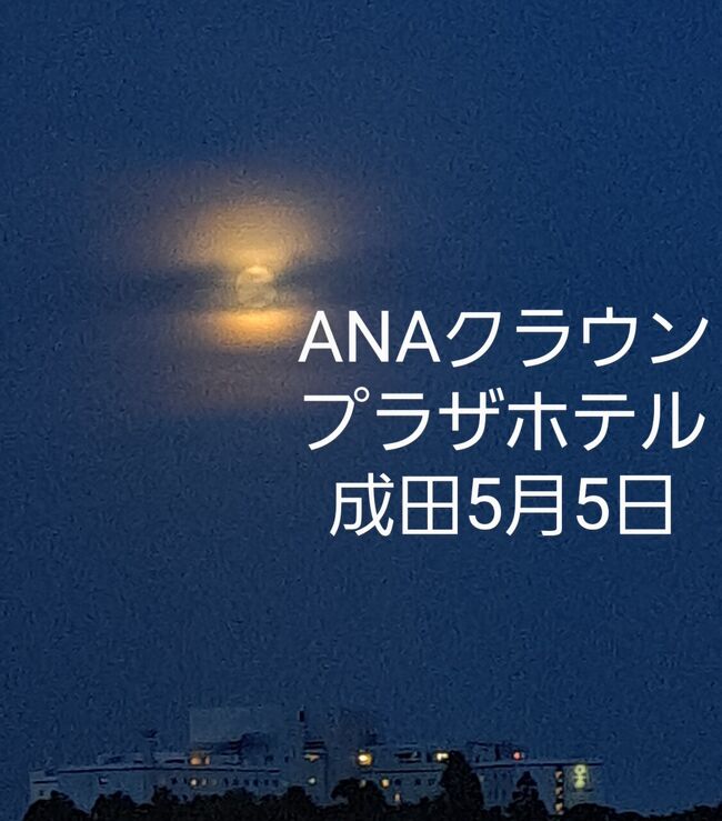 ANAクラウンプラザホテル成田宿泊5月5日
