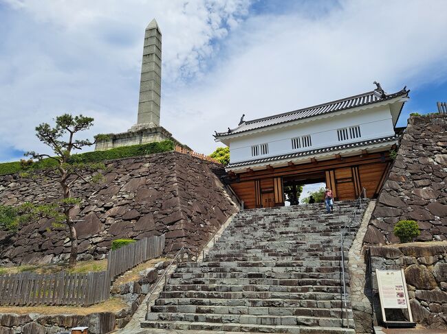 日本百名城舞鶴城(甲府城)をじっくりと散策してきました。　
