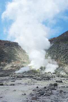 『タウシュベツ川橋梁』と道東の秘境・絶景めぐり（２）津別峠・砂湯・硫黄山・アイヌコタン