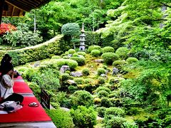 新緑の春景色・京都大原三千院