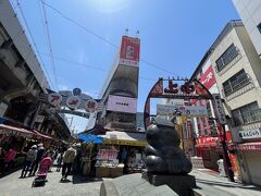 東京散歩　下谷神社のお祭り前の上野　三社祭前の浅草