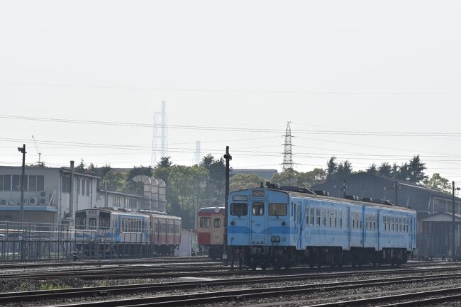 水島臨海鉄道に乗車するため日帰りで倉敷へ。飛行機が遅延したため急遽岡山機関区の社員食堂も訪れました。