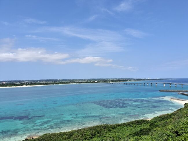 離島が好きですが<br />遠いのとお高いのでなかなか私にとっては難しかった宮古島<br />ようやく訪れることができました。<br /><br />主には<br /><br />来間島<br />伊良部島(下地島)<br />池間島<br /><br />の橋を渡った日記です。<br /><br />海に入ったわけでもない地味な行程ですが<br />読んでいただけると幸いです(^^)