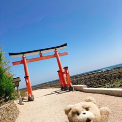 青島神社　鬼の洗濯岩　幸せの黄色いポスト　宮崎県　2023年