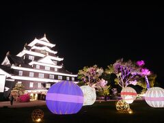 2023GW岡山広島旅行②　GW限定のライトアップへGO！ももちゃりは夜の岡山観光にも大活躍！