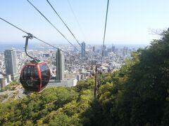 兵庫県の南側を巡ってみました。16神戸布引ロープウェイに乗って布引ハーブ園へ。