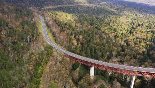 見渡す限りの紅葉【三国峠】北海道で一番標高の高い峠 2022