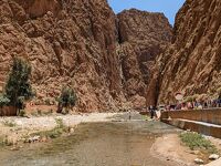 モロッコDay5　砂漠ツアーその２　トドラ渓谷