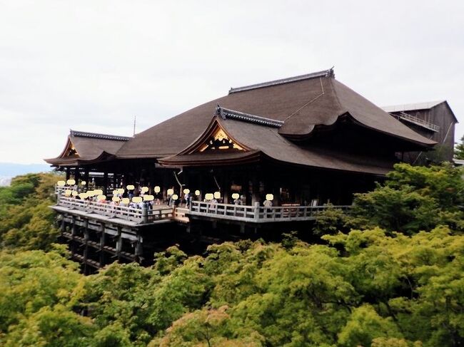 八坂の塔の後は清水寺に行きました。