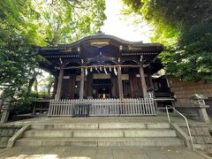 中目黒でかき氷と御朱印散歩 中目黒八幡神社～正覚寺