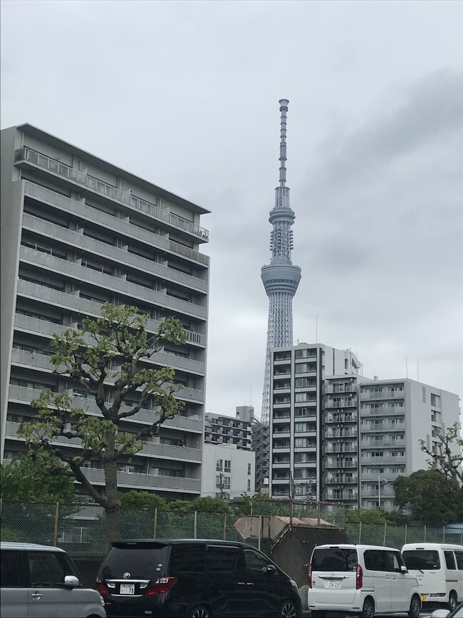 錦糸町駅近辺を徒歩で散策しました。<br />徒歩で回ったので新たな発見もありました。<br />