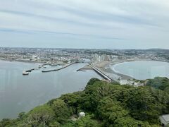 江の島シーキャンドル(展望灯台)からの湘南