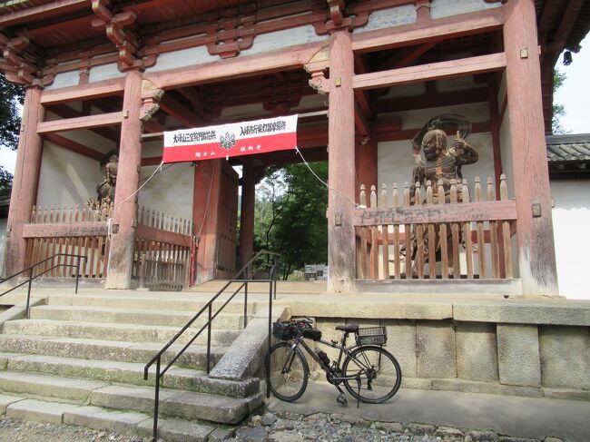 　京都市山科区にある、醍醐寺にサイクリングに行きました。<br />醍醐寺の南側から、側道沿いに府道782号線があります。<br />途中から、軽いグラベルロードに変わり、通常登山道になり女人堂までしかロードバイクやクロスバイクは通行できません。<br />　通常登山道になりますので、マウンテンバイクでも通行は難しいと思います。<br />登山道を通り越すと、舗装路が始まります。<br />この峠を、横嶺峠と言います。<br />　醍醐寺からの帰路は、山科区から東山区を超える峠道で、大石道から帰りました。<br />頂上付近に、テニスクラブがあります。<br />昔は、ゴルフ場だった場所になります。